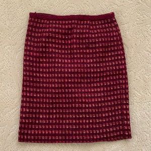 Tory Burch Tweed Skirt